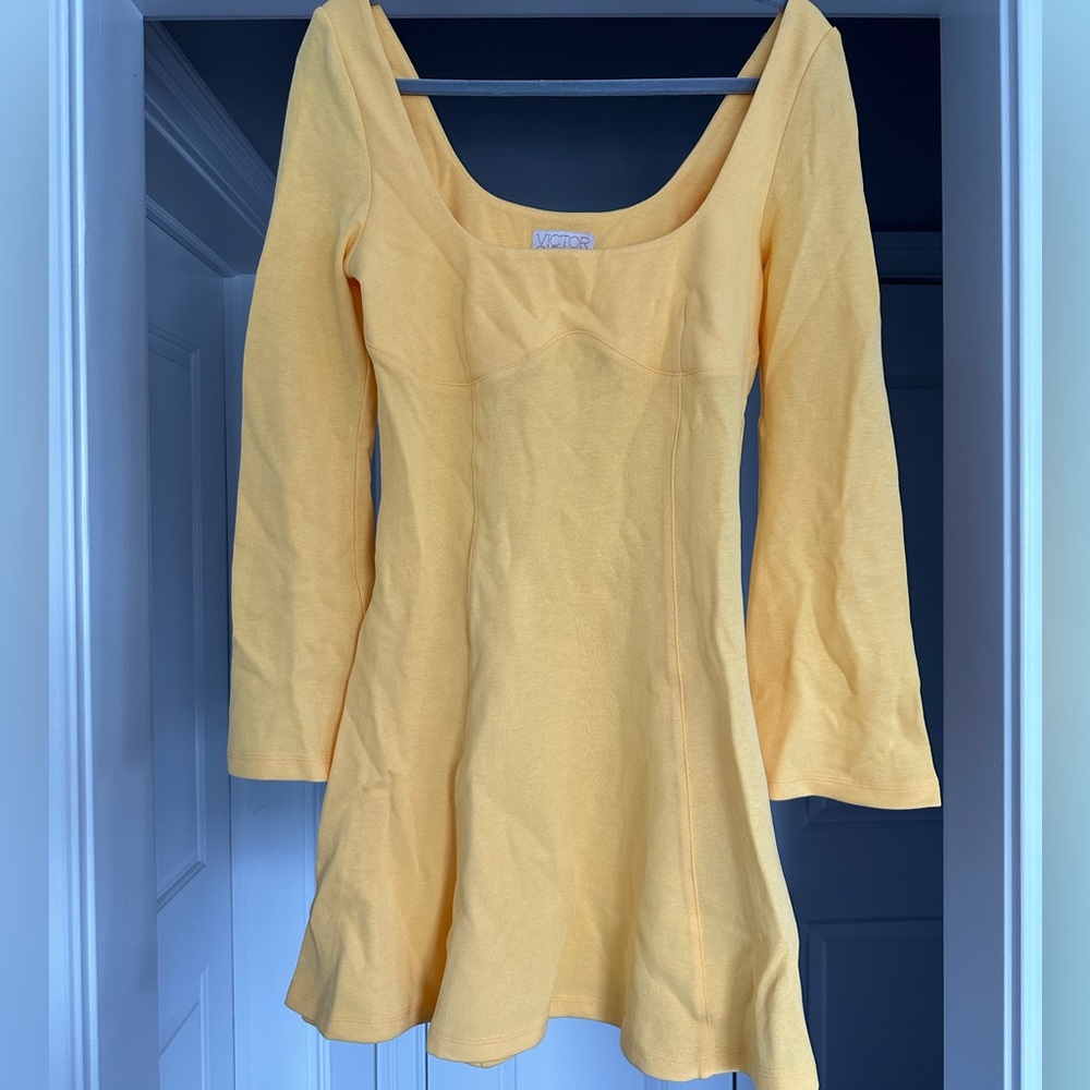 Victor Glemaud Long Sleeve Dress